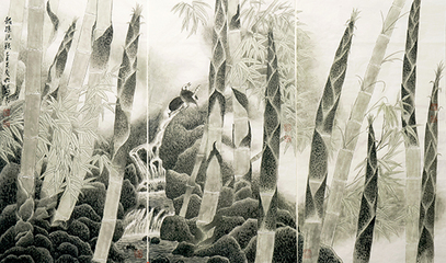 筆墨傳經典，功勛耀中華——中國當代極具創(chuàng)作力的新文藝書畫名家陳明綱